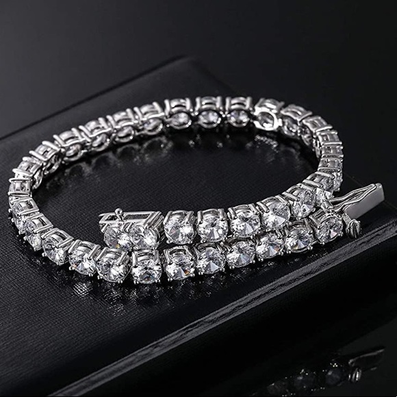 Kay Jewelers Jewelry - Kay Jewelers 14k White Gold Tennis Bracelet CZ